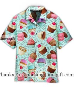Yummy Colorful Chocolate Cupcakes Hawaiian Shirt