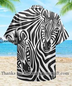 Zebra Couple Black Hawaiian Shirt