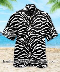 Zebra Hawaiian Shirt 1