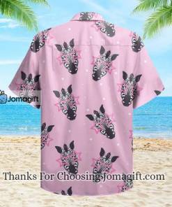 Zebra Pink Hawaiian Shirt