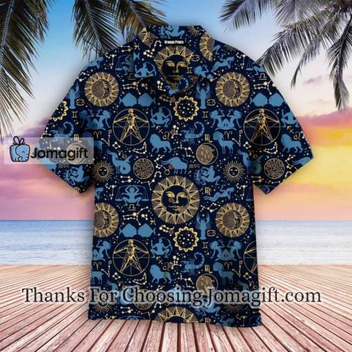 Zodiac Signs Horoscope Symbols Hawaiian Shirt