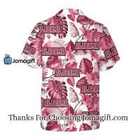 [Trending] Alabama USA Pink Tropical Leaf Pattern Hawaiian Shirt Gift