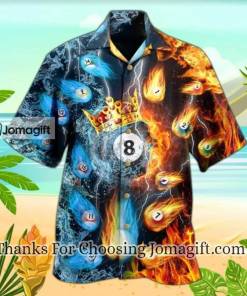 Amazing Billiard Fire And Water Hawaiian Shirt 1 1