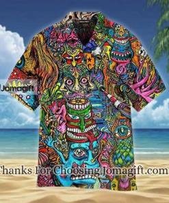 [Amazing] Colorful Trippy Hawaiian Shirt