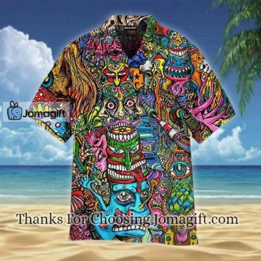 [Amazing] Colorful Trippy Hawaiian Shirt