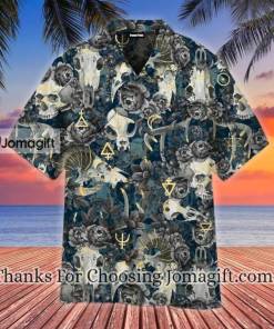 [Amazing] Gothic Skull Hawaiian Shirt