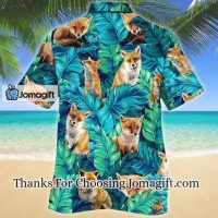 [Trendy] [Amazing] Leaves Jungle Gift For Fox Lovers Hawaiian Shirt Family Shirt Gift