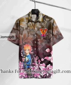 [Amazing] Legend Of Zelda Hawaii Shirt Flower Link Hyrule’S Warrior