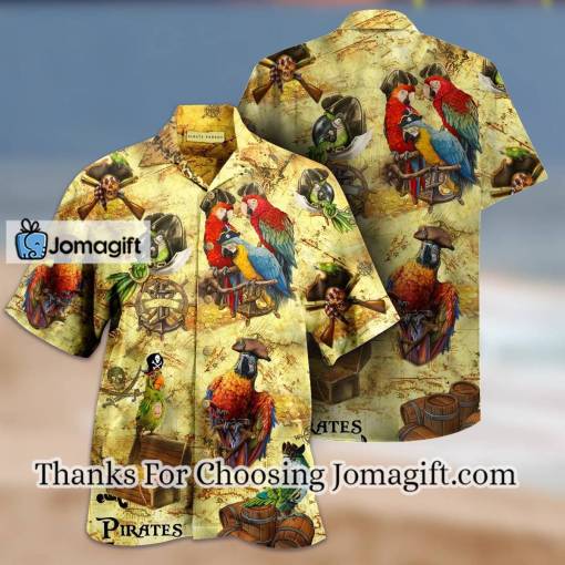 [New] [Amazing] Pirate Parrots Hawaiian Shirt Gift