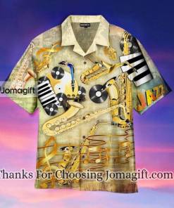 [Amazing] Saxophone Jazz Music Hawaiian Shirt