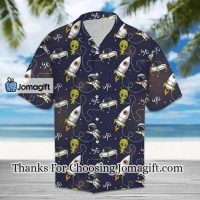 Amazing Ufo And Alien On Space Design Themed Hawaiian Shirt Summer hawaii shirt 1