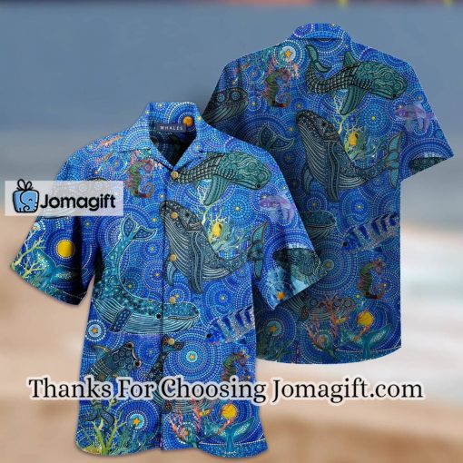 [Trendy] [Amazing] Whale Hawaiian Shirt Gift
