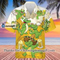 Animals Alligator Love Beer Hawaiian Shirt Aloha Shirt AH2031 1