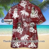 Aussie Doodle Red Hawaiian Shirt Hawaiian shirt For men Women Aloha Shirt For Summer 2