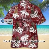 Australian Labradoodle Red Hawaiian Shirt Hawaiian shirt For men Women Aloha Shirt For Summer 2