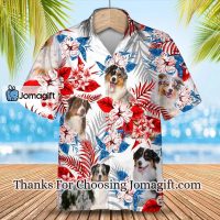Australian Shepherd Hawaiian Shirt Summer aloha shirt Men Hawaiian shirt Women Hawaiian shirt 1