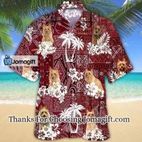 [Trendy] Australian Terrier Red Hawaiian Shirt, For Summer Gift