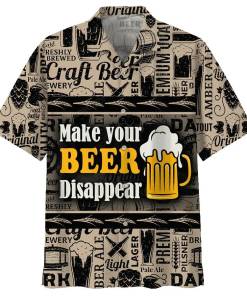 Awesome Beer Hawaiian Shirt Make Your Beer Disappear Beer Hawaii Shirt 1 1