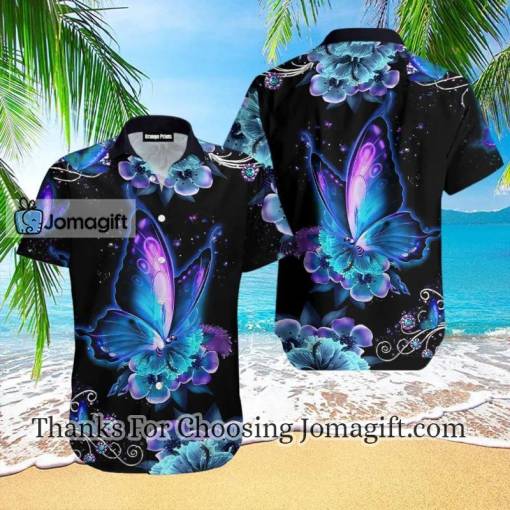[Awesome] Galaxy Butterfly Hawaiian Shirt
