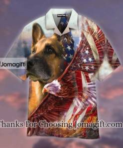 [Awesome] German Shepherd American Patriot Hawaiian Shirt