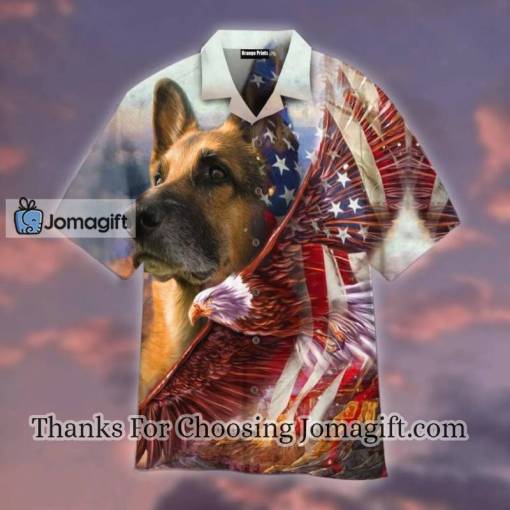 [Awesome] German Shepherd American Patriot Hawaiian Shirt