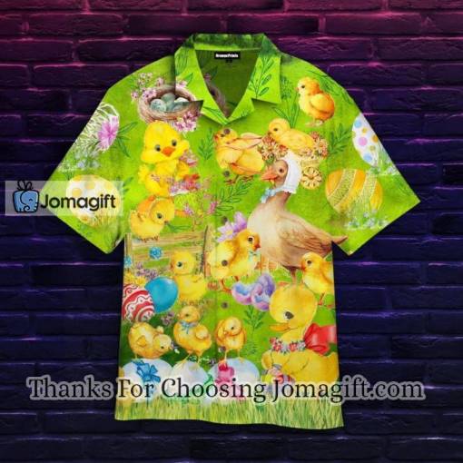 [Awesome] Hey Duck Happy Easter Day Hawaiian Shirt