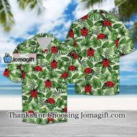 Awesome Ladybug With Different Plants Pattern Hawaiian Shirt 1