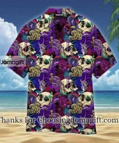 Awesome Mushroom Skull Hippie Hawaiian Shirt 1 1