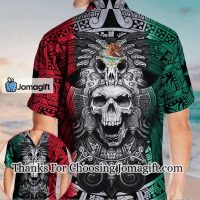 [Trendy] Aztec Mexico Skull Hawaiian Shirt, Perfect Skull, skull Clothing Gift