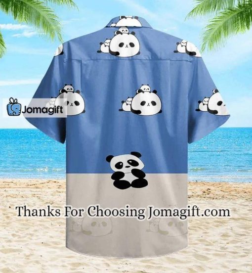 [Trendy] Baby Panda Blue Hawaiian Shirt 3D Gift