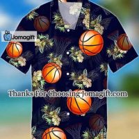 Basketball Basketball Tropical Hawaiian Shirt Summer gift Hawaiian Shirts for Men Aloha Beach Shirt 1
