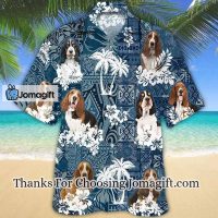 Basset Hound Hawaiian Shirt 1
