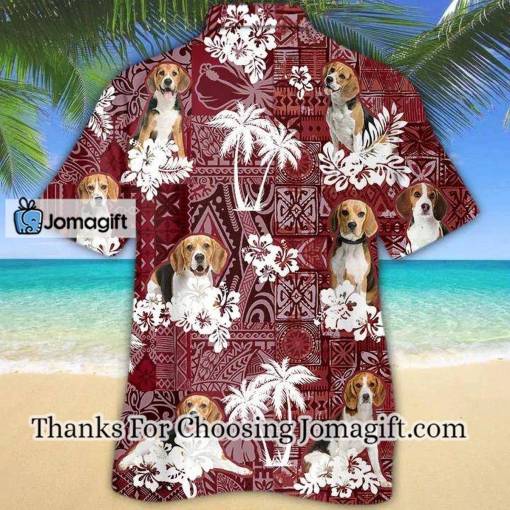 [Fashionable] Beagle Red Hawaiian Shirt, For Summer Gift