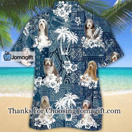 [Fashionable] Bearded Collie Hawaiian Shirt AH2031 Gift