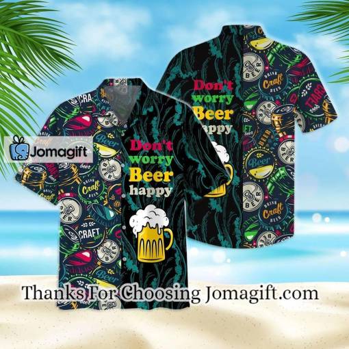 [New] Beer Happy Hawaiian Shirt Gift