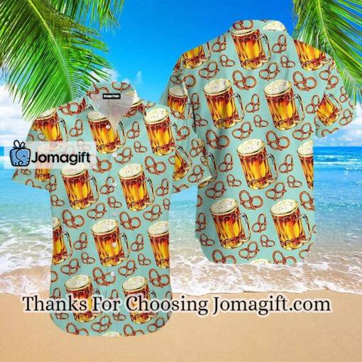 [Fashionable] Beer & Pretzel Hawaiian Shirt Gift
