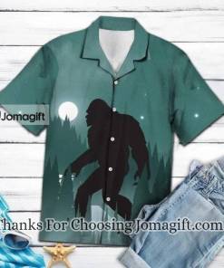 [Best-selling] Bigfoot Cool Night Hawaiian Shirt