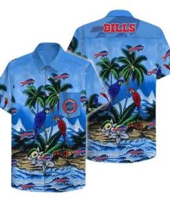 [Best-selling] Buffalo Bills Hawaiian Shirt Buffalo Bills Carrot Blue