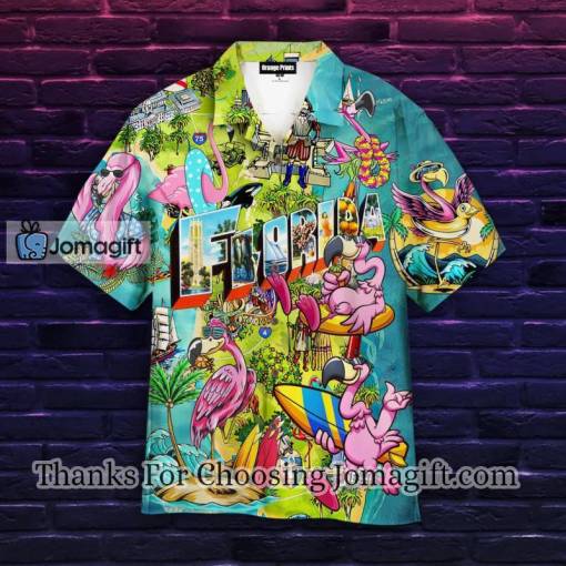[Best-selling] Flamingo Florida Beach Summer Party Hawaiian Shirt