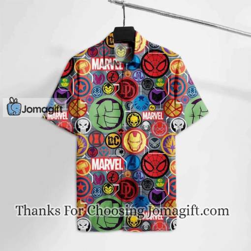 [Best-selling] Mv Hawaiian Shirt Characters Symbols Red