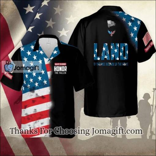 [Best-selling] Patriotic Usa Honor Hawaiian Shirt