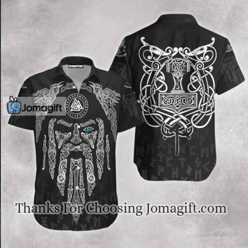 [Best-selling] Raven And Odin Viking Hawaiian Shirt