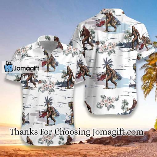 [Fashionable] Bigfoot Floral Aloha Hawaiian Shirts & Gift