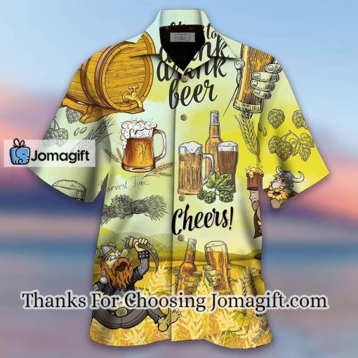 [New] Born To Drink Beer Hawaiian Shirt Gift