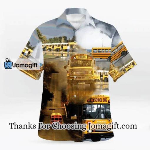[Fashionable] Bus Driver Hawaiian Shirt, Bus hawaii shirt Gift