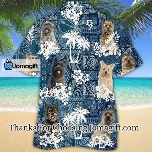 [Fashionable] Cairn Terrier Hawaiian Shirt, Cairn Terrier Summer Aloha Hawaiian Shirt Gift