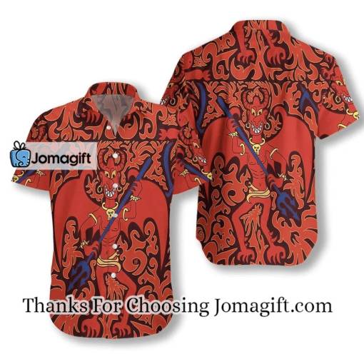 [Available Now] Cartoon Styled Demon Satanic Goth Gothic Hawaiian Shirt Gift