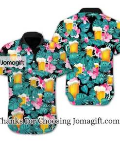 Cheer Nice Beer Tropical Hawaiian Shirt Short Sleeve Hawaiian Aloha Shirt for men 2 2