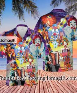 [Available Now] Circus Clowns Musician Player Hawaiian Shirt Gift