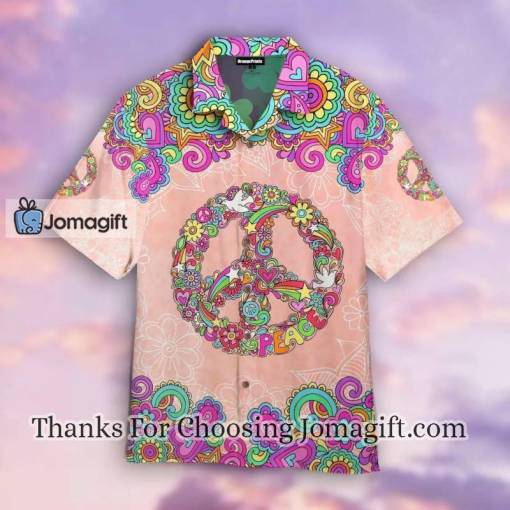 [Comfortable] Hippie Boho Floral Hawaiian Shirt